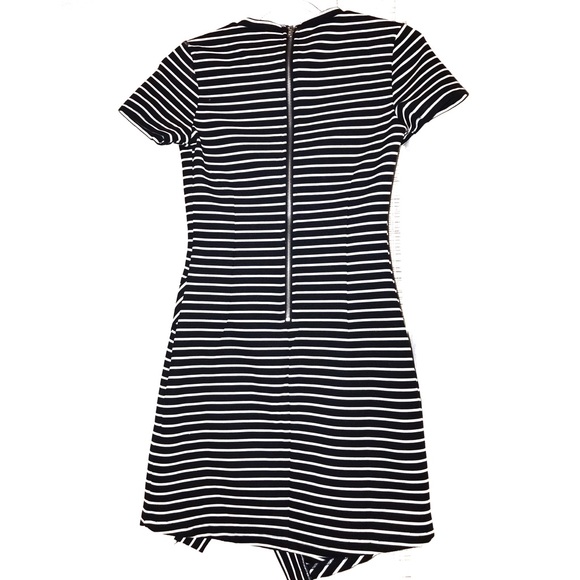 Blue and white tshirt mini dress - Picture 2 of 3